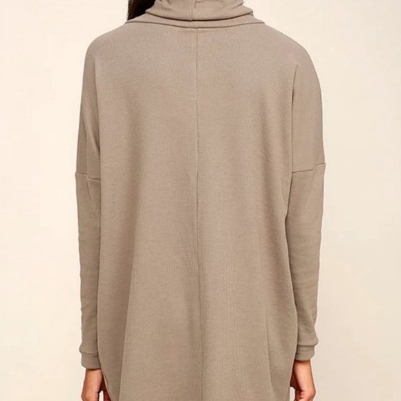 Lulu's Scheme of Things Long Sleeve Turtleneck Dress - Picture 4 of 7